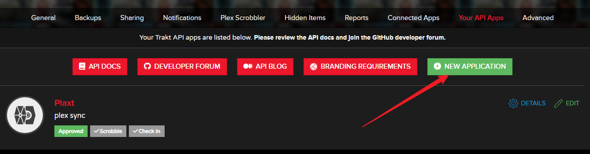 Plex 教程:Plaxt 同步 Plex 播放记录到 Trackt,自动创建个人追剧日历